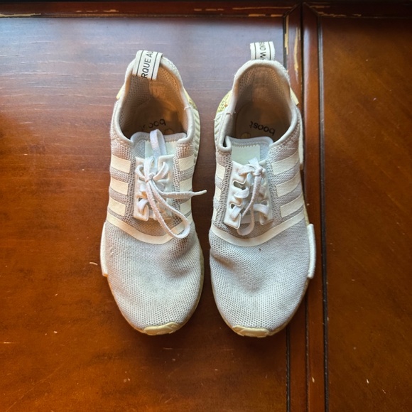 Adidas 2017 NMD_R1 Primeknit 'Japan Triple White' ultraboost sneakers - Picture 4 of 10